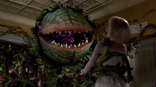 Audrey II in Little Shop of Horrors (1986).